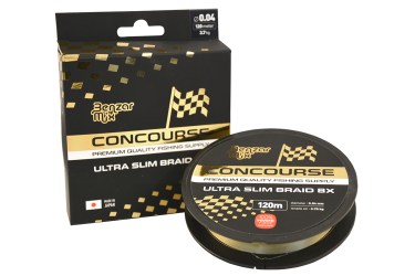 BENZÁR CONCOURSE ULTRA SLIM 8X BRAID FONOTT ZSINÓR 120M