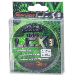 Iron Claw šňůra LCX8 150m 0,10mm zelená