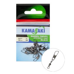 KAMASAKI OBRATLÍK S KARABINKOU SAFETY 12-10KS/BAL