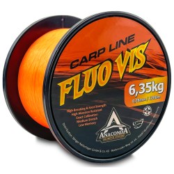 Anaconda vlasec Fluo Vis 0,30 mm 1200 m oranžová