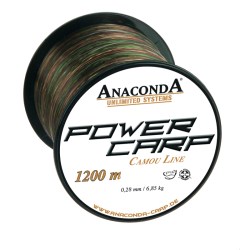 Anaconda vlasec Power Carp Camou Line 0,35 mm 1200 m