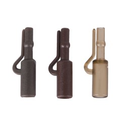 Anaconda klip Safety Lead Clip 10 ks světle hnědá